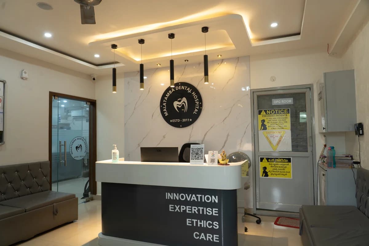 Malatamba Dental Hospital reception