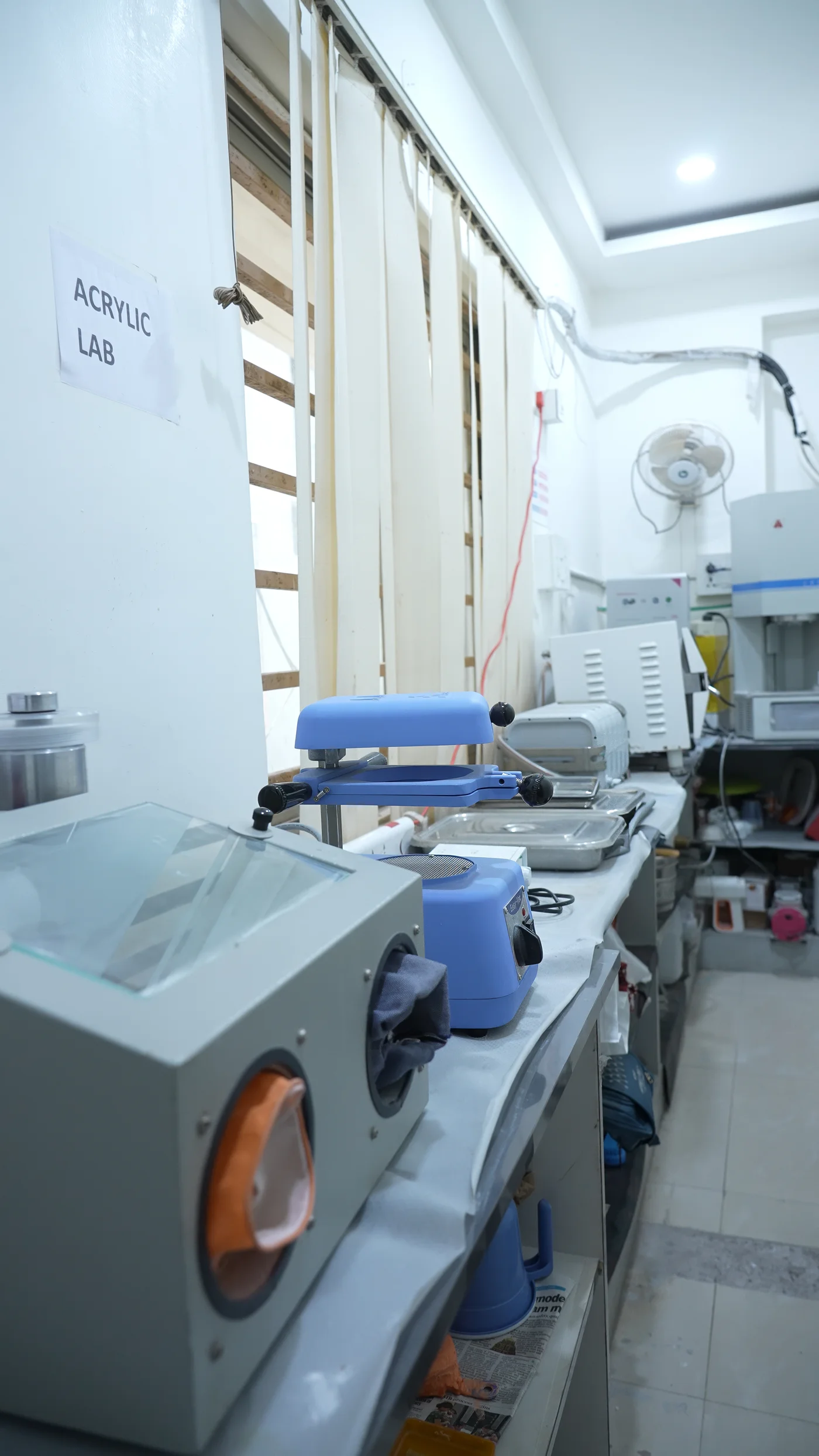 In-house dental lab at Malatamba