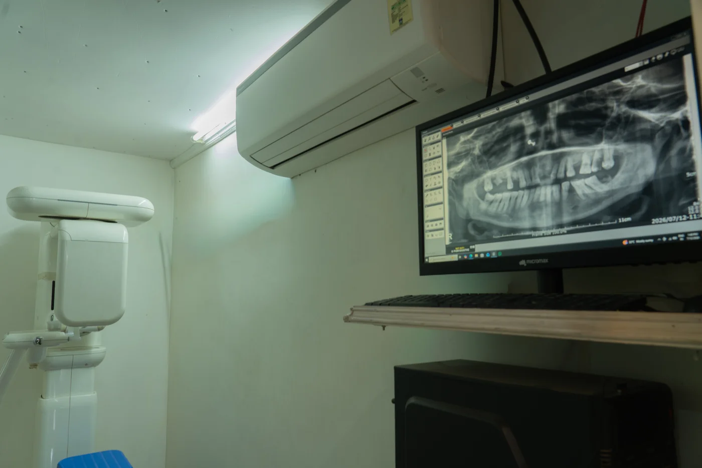 Digital imaging room at Malatamba